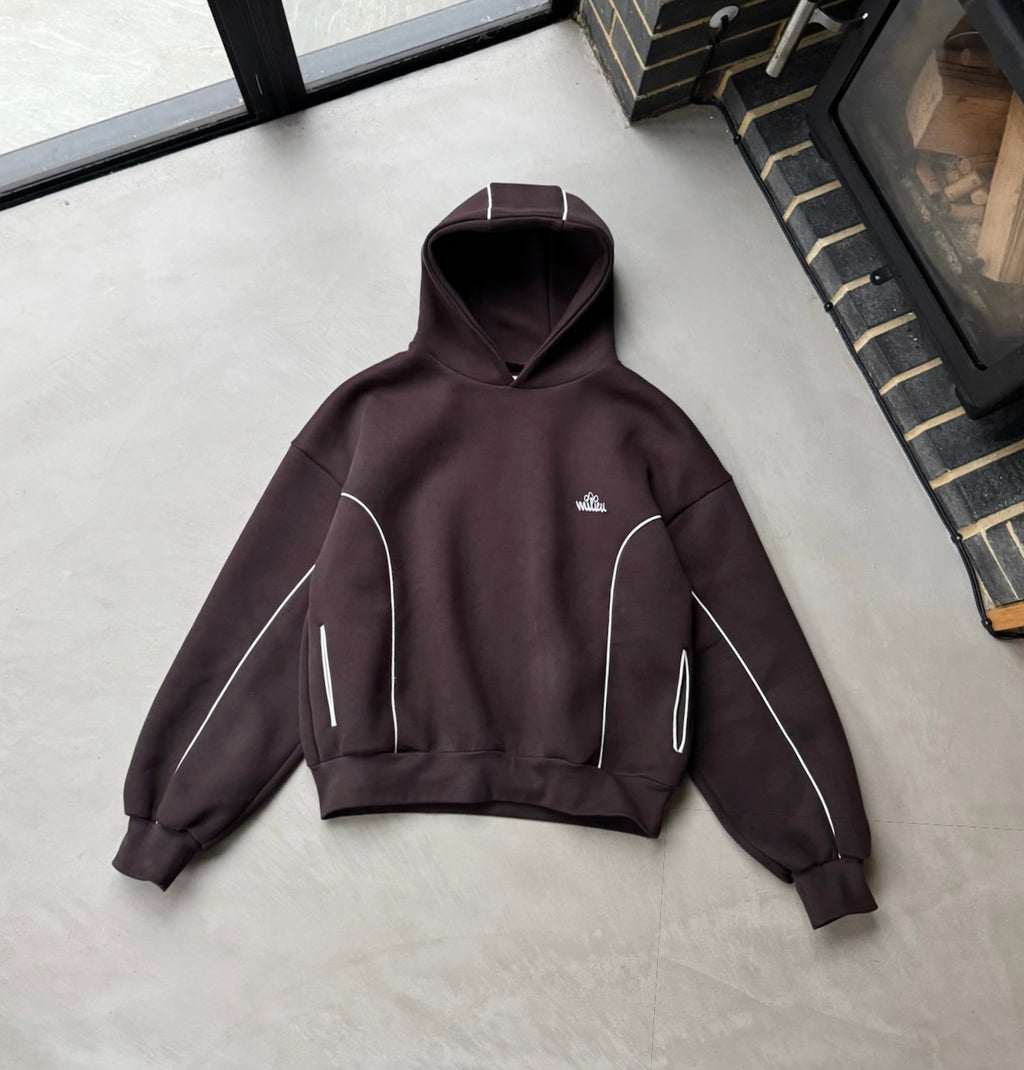 Brown Tracksuit Hoodie