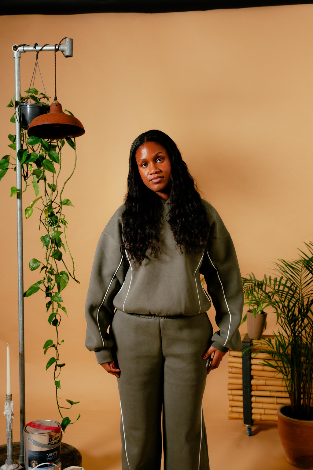 Green Tracksuit Hoodie