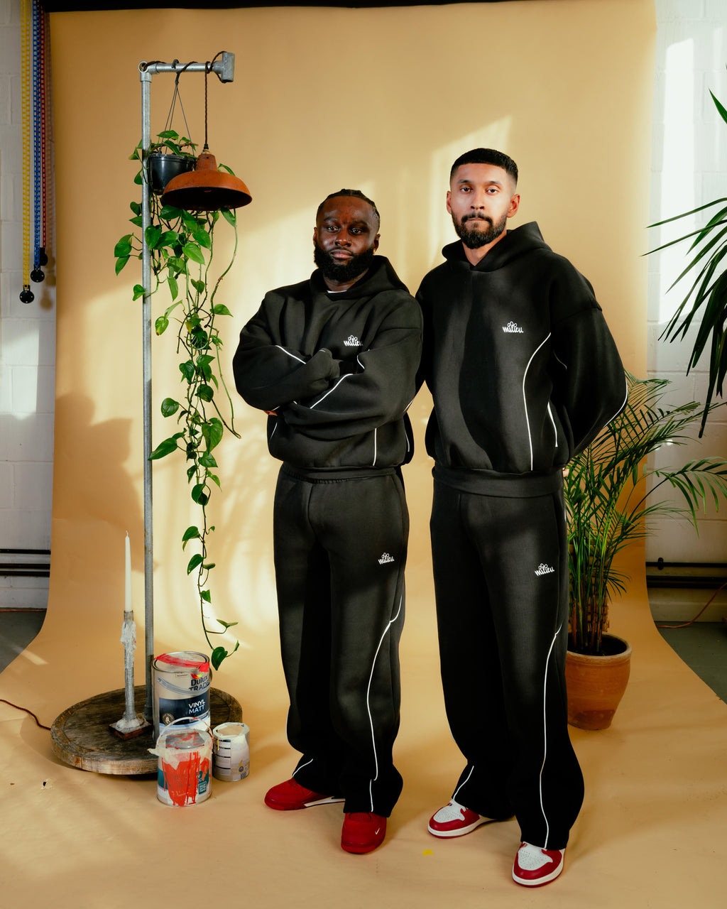 Black Tracksuit Bottoms